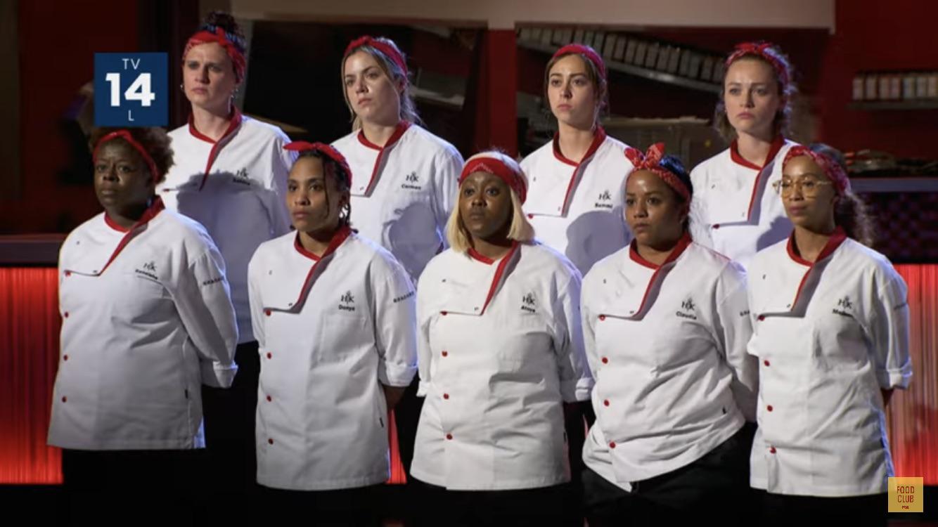 Hell's Kitchen Season 22 cast